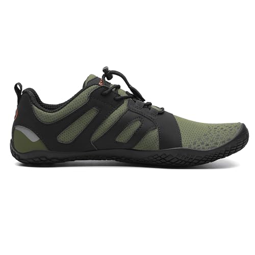 SAGUARO Barefoot Shoes for Men – Wide Toe Box Zero Drop Minimalist Shoes Trail Runner Sneakers