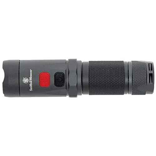 Smith & Wesson Night Guard Micro Flashlight with Compact Design, Easy Operation and Heavy Duty Construction for EDC, Work, Survival, Hunting and Outdoor