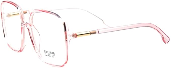 Shiratori Woman's New Retro Blue Light Blocking Glasses Big frame Nerd Eyeglasses Frame Anti Blue Ray Computer Game Glasse...