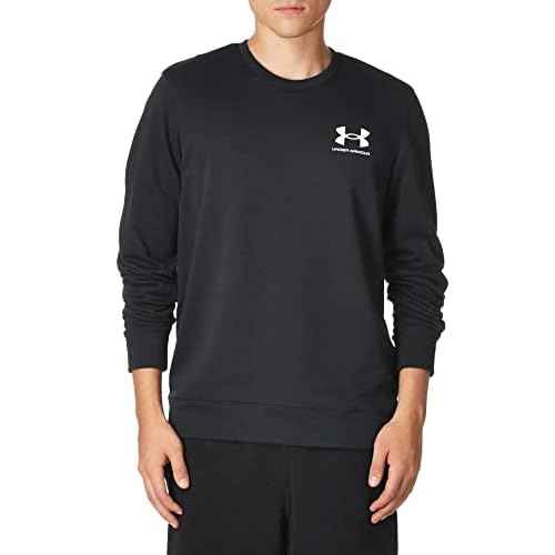 Under Armour Mens Rival Terry Long Crew Neck T-Shirt