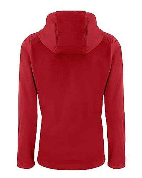 Cutter & Buck Evoke Eco Softshell Recycled Full Zip Womens Jacket, Cardinal Red, M