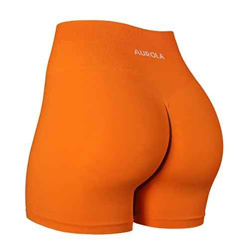 AUROLA Dream Collection Women Workout Shorts High Waist Gym Shorts, Scrunch Butt Seamless Athletic Shorts