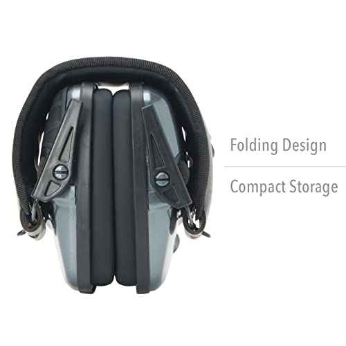 Howard Leight R02532 Impact Sport 22dB Gray Black Headband Small Ear Protection