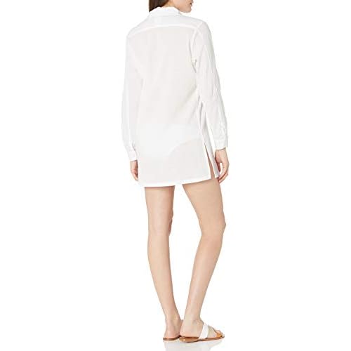 Camp Shirt Swimsuit Cover Up