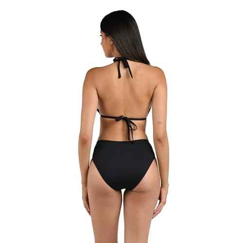 Island Goddess Halter Triangle Swimsuit Top