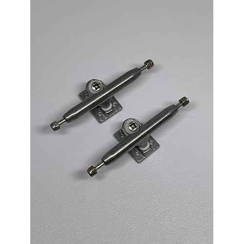 Pro Fingerboard Trucks 29/32/34/36mm G4 -Raw Metal Color-Inverted Kingpin with Hardware (34mm)