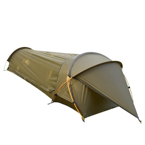 Ultralight Single Person Bivy Tent for Camp 1 Person 3 Season Waterproof Single Person Backpacking for Camping Hiking Back...