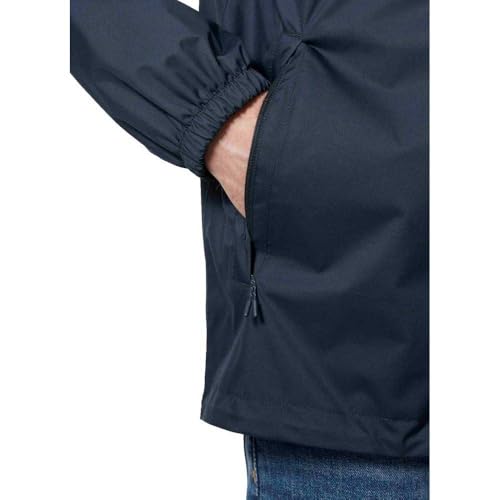 Helly-Hansen Vancouver Rain Jacket - Men's Waterproof, Breathable, Adjustable Hood, Seam-Sealed