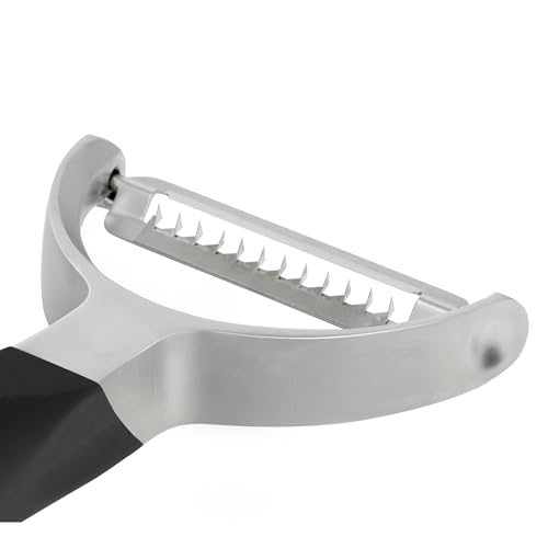 Microplane Professional Y-Peeler – Ultra-Sharp Stainless Steel Blade with Ergonomic Grip
