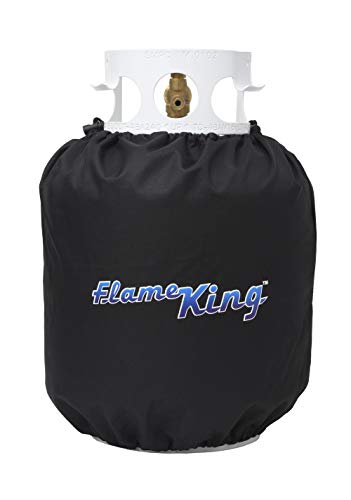 Flame King 20 lb Propane Tank Cylinder Bundle with Cover