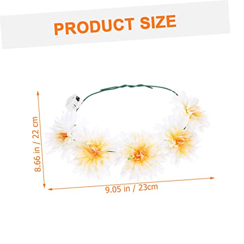 PACKOVE Led Glowing Headband for Women Accessories Fits for Festivals and Celebrations Effect for Fun