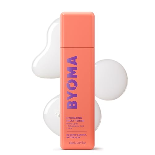 BYOMA Hydrating Milky Toner - Dewy, Ultra Hydrating Toner for Face - Soothes Skin, Locks in Moisture, Reduces Redness - Ba...