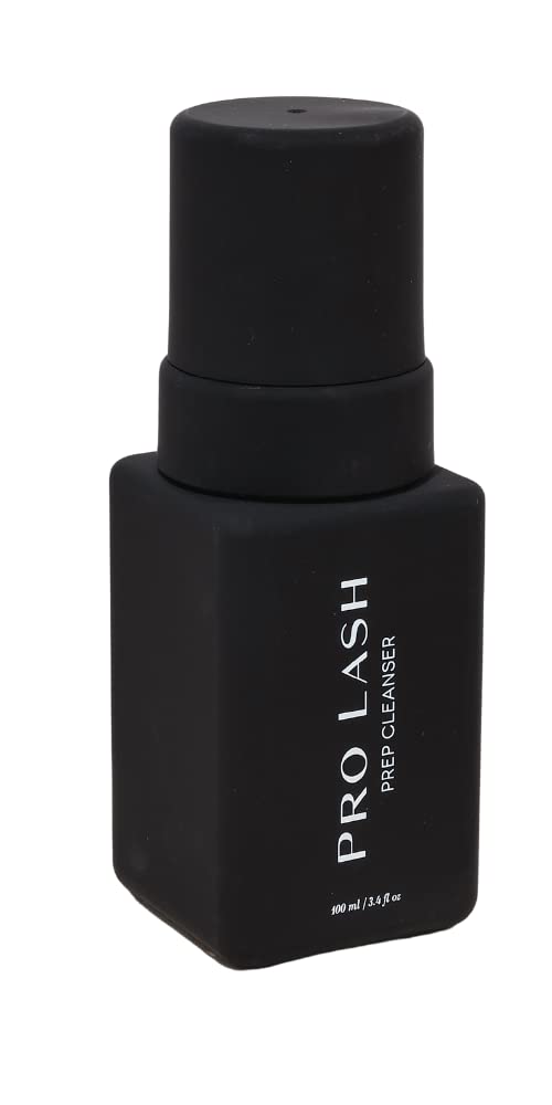 Pro Lash Eyelash Shampoo Foaming Cleanser - Oil Free Makeup Remover, 3.38 Fl Oz for Extensions & Natural Lashes