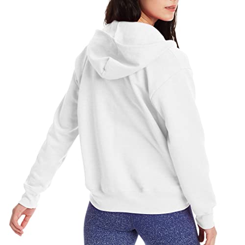 Hanes, Ecosmart Fleece Full Hoodie, Zip-up Hooded Sweatshirt for Women