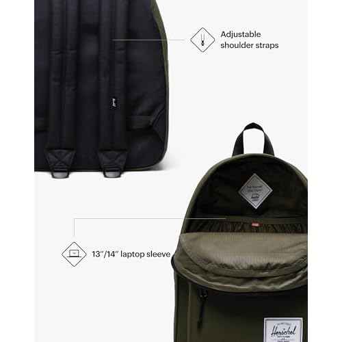 Herschel Supply Co. Legacy Backpack, Ivy Green, 22L
