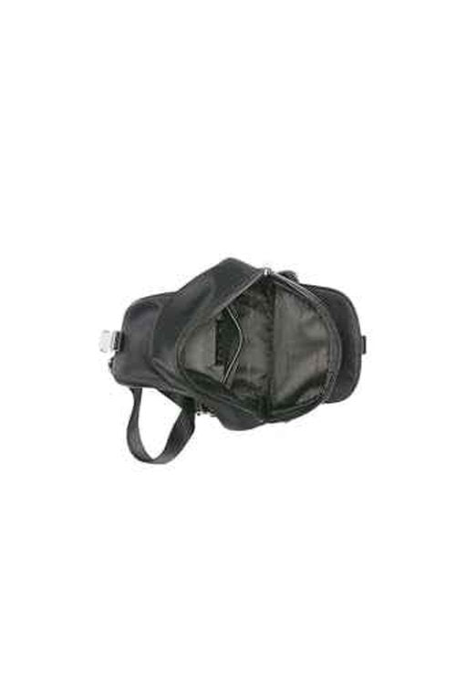 Calvin Klein Jessie Organizational Sling Backpack, Black/Silver, One Size