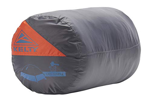 Kelty Late Start 4P - Lightweight Backpacking Tent with Quickcorners, Aluminum Pole Frame, Waterproof Polyester Fly, 4 Per...