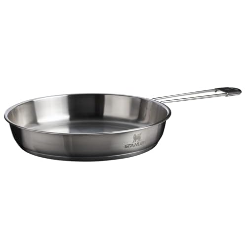 Stanley Wildfare Core 26-Piece Complete Camp Kitchen Cook Set | 4 qt Pot with Lid, 8in Fry Pan | 4 Table Settings, Plates, Bowls, Utensils | Camping Essentials for Your Camp Kitchen | BPA-Free