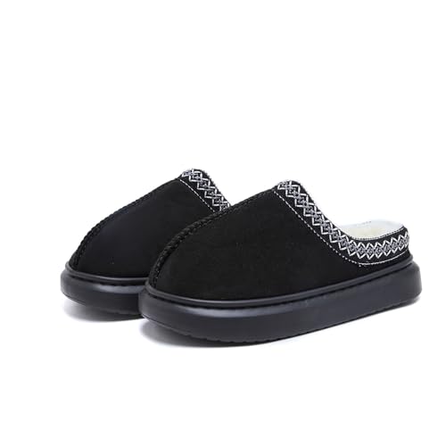 Women's Slippers Indoor Outdoor Home Comfy Non-Slip Winter Slip On Warm Memory Foam Shoes