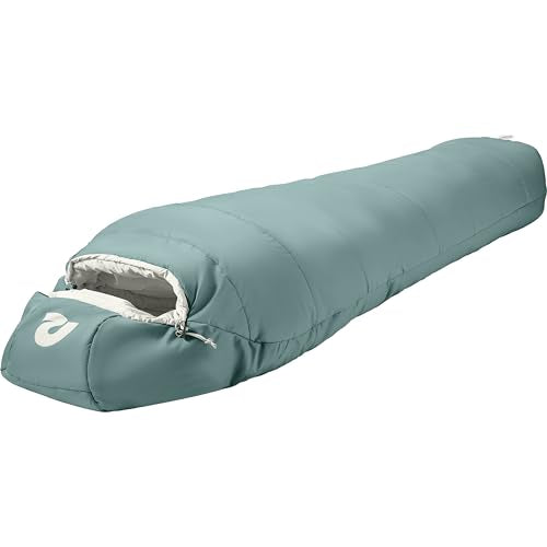 Retrospec Dream Mummy Sleeping Bag - 5, 15, & 30°F Cold Weather Camping & Travel Essential Gear with Water - Resistant She...