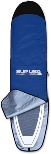 Premium SUP USA Paddleboard Bag | 10' 6" Blue | Protects Paddleboards, Surfboards and more | Free SUP USA Rack Pads