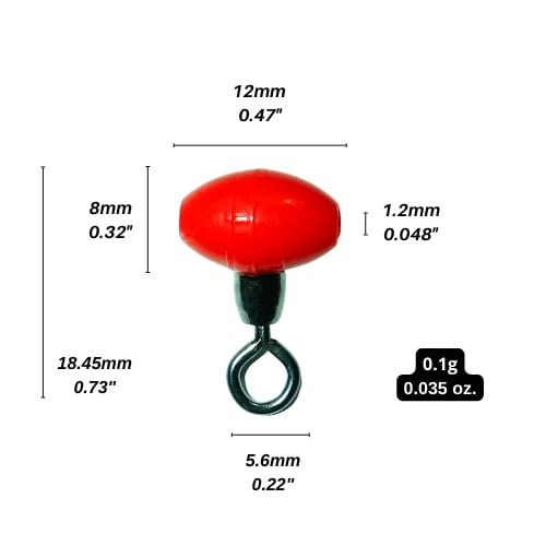 Cross Line Swivels & T Bead Swivel 3 Way Swivels Pulley Slide Rig Rolling Swivels Fishing Hooks Connector Fishing Terminal...