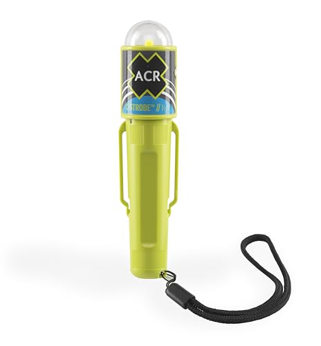 ACR C-Light H2O LED PFD Light, Water-Activated, USCG & SOLAS Approved, Lightweight, Compact, Emergency Safety for Life Jac...