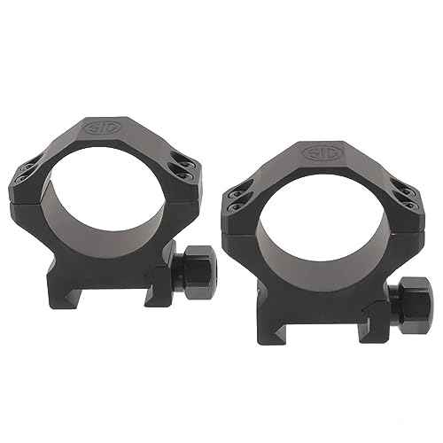 Sig Sauer Alpha1 1 Inch Tactical Hunting Shooting Durable Aluminum Powder Coated Mounting Scope Rings