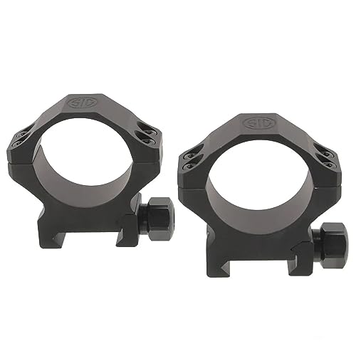 Sig Sauer Alpha1 34mm Tactical Hunting Shooting Durable Aluminum Powder Coated Mounting Scope Rings