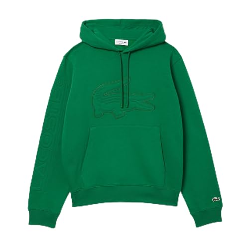 Lacoste Men's Puffed Croc Hooded Sweatshirt