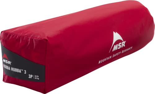 MSR Hubba Hubba 3-Person Lightweight Backpacking Tent