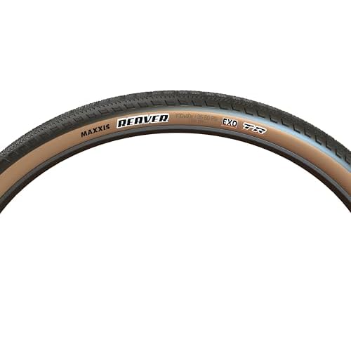 Maxxis Reaver - Hypr-X Compound - Tan Sidewall - Go to Tire for Gravel Racing - 700 x 45, Hypr-X, EXO