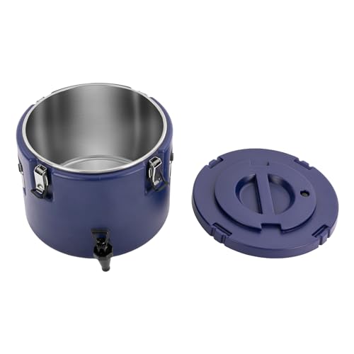 4.94 Gallon Insulated Beverage Dispenser,Dispenser with Stainless Steel Interior and Spout,Portable Sports Cooler for Camp...