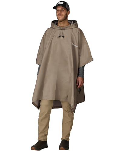 FROGG TOGGS Ultra-lite2 Waterproof, Breathable Rain Poncho, Adult and Youth Sizes