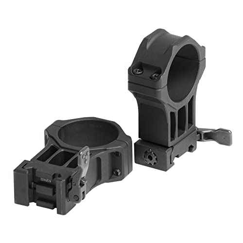 UTG ACCU-SYNC QR 34mm 2X-High Profile Rings, Picatinny,Black
