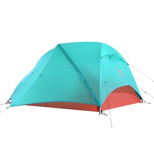 WindQuester Horizon Lite 2 Ultralight 2-Person Backpacking Tent – Freestanding, 3-Season, Waterproof Double-Door Design – ...