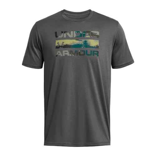 Under Armour Mens Stacked Logo Fill T-Shirt