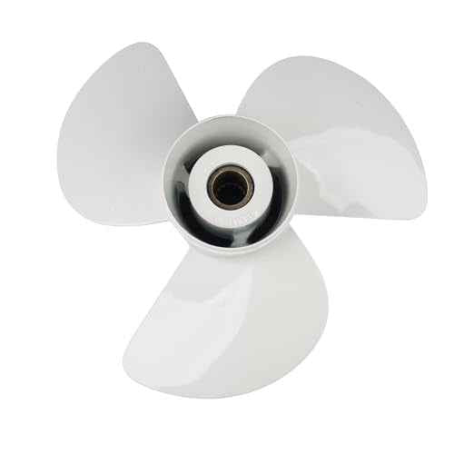 GELUOXI 14" x 11" Outboard Boat Propeller Replacement for Yamaha 60 70 75 80 85 90 115 HP 15 Spline 6E5-45954-00-EL
