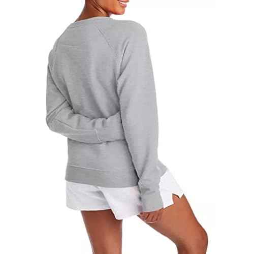 Champion Women's Powerblend Crew, Screen Print Script