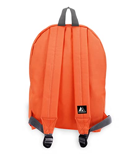 Everest Basic Backpack Backpack, Tangerine