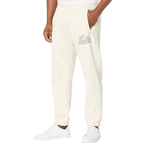Lacoste Mens Men's Relaxed Fit Track Pant with Adjustbale Waist