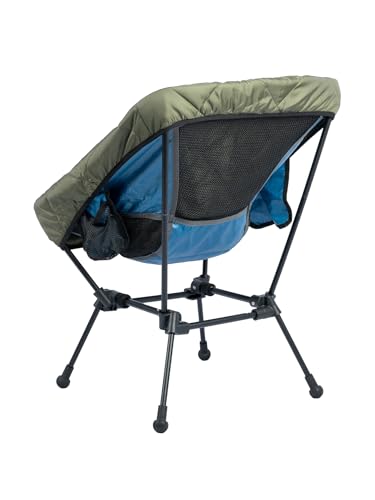 iClimb Quilted Seat Warmer Chair Cover for Ultralight Compact Folding Chair