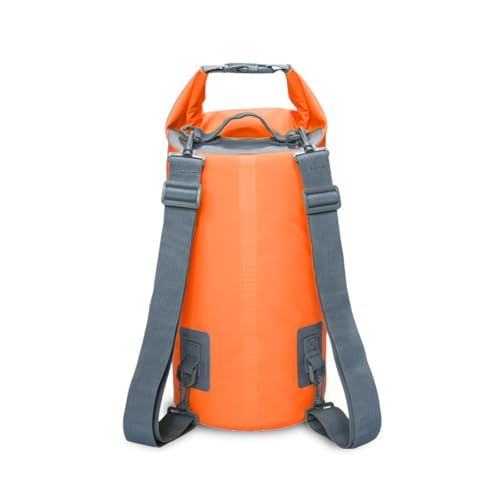 Dry Bag Waterproof, 15L Roll Top Lightweight Dry Storage Bag Backpack for Travel Swimming Boating Kayaking Paddle Board Ca...
