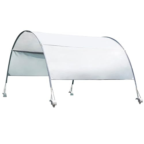 Intex 28054E Protective UPF 50 Plus Easy to Install Waterproof Canopy Cover for 9 Foot or Smaller Rectangular Swimming Poo...