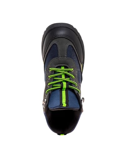 Avalanche Boys Hiking Boots Outdoor Trekking Walking Climbing Work Boots Lace Up Ankle High For Little Kid 11-13 Big Kid 1-5