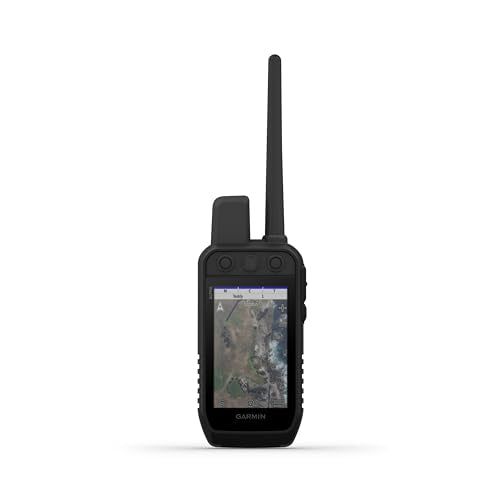 Garmin Alpha® 200 Plus, Rugged GPS Handheld, Track and Train Up to 20 Dogs, Sunlight Readable 3.5-inch Color Touchscreen D...