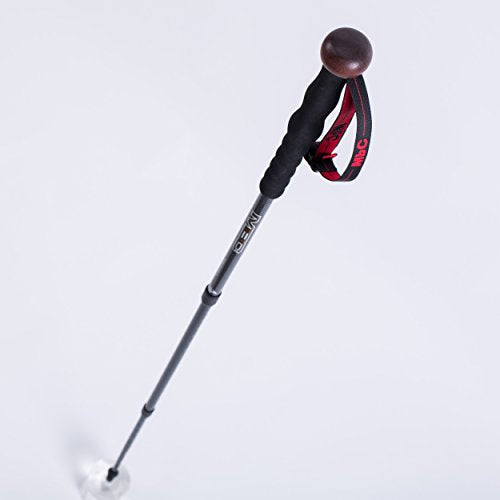 MBC CollapsibleTrekking Pole Carbon Fiber Hiking Walking Stick Professional Photography Monopod Stand for Camera and Camco...