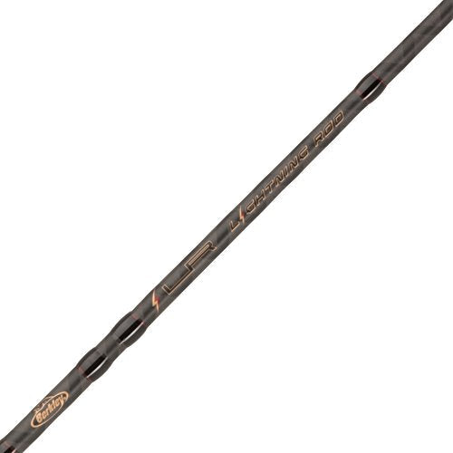 Berkley 7’ Lightning Rod Casting Rod, One Piece Casting Rod, 8-14lb Line Rating, Medium Rod Power, Moderate Fast Action, ...