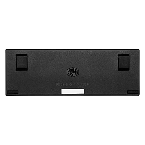 Cooler Master SK622 60% Wireless Bluetooth Space Gray Mechanical Low Profile Gaming Keyboard, Linear Red Switches, Customi...