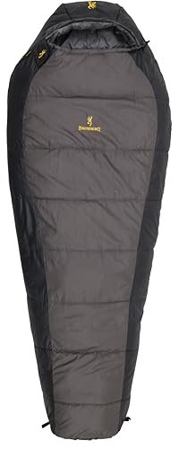 Browning Camping Endeavor -20° Mummy Sleeping Bag - Brown/Black